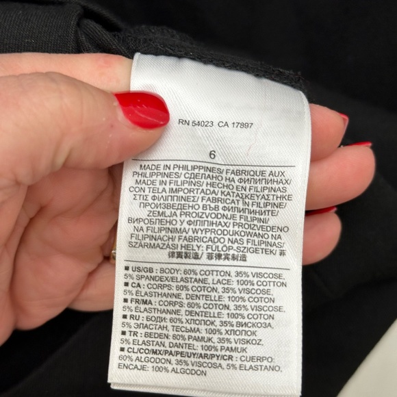 Roland Mouret for Banana Republic Short-sleeved Black Bodycon Dress Sz 6 - Picture 8 of 9